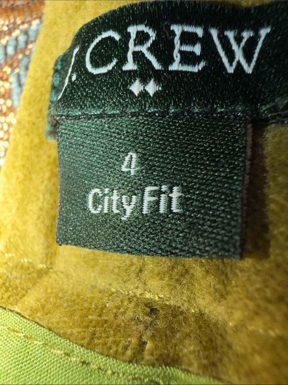 J. Crew corduroy flared front